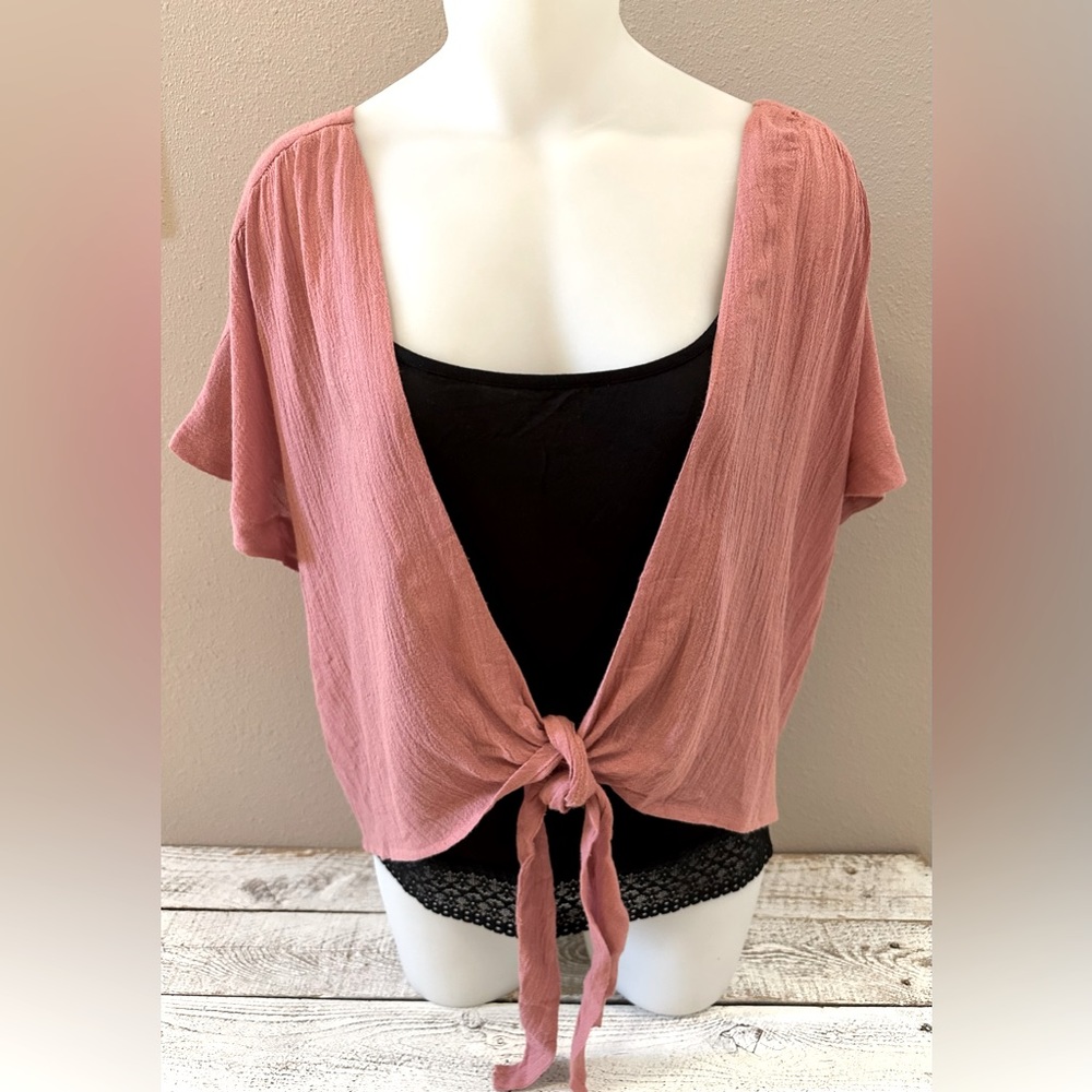 Eberjey Summer of Love Olympia SR Swim Cover-Up Top- NWT